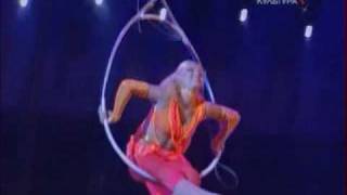 flexible aerial Hoop show [upl. by Ashatan663]