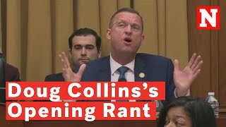 Doug Collins launches incredible tirade at Matt Whitaker hearing [upl. by Moureaux390]