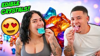 Trying Edible Crystals [upl. by Eerised]