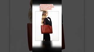 Stylish Work Tote Bag for Women  156 Inch Laptop Purse LaptopBag OfficeStyle WorkFashionquot [upl. by Airotel]