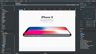 Creating Apples Website in Bootstrap Studio 4 Tutorial [upl. by Rockwood]