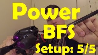 Power BFS Setup 55 12 Aldebaran BFS Custom BFS Rod [upl. by Ebsen]