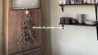 05 Ronds de jambe a terre White Christmas [upl. by Ayatan]