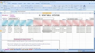 GST Eway bill Bulk Tool Compile error in Hidden module sheet 3 and date format error solved [upl. by Jordison]