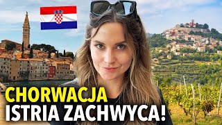 CHORWACJA Istria piękne miasteczka i top miejsca  co zwiedzać Rovinj Pula  atrakcje  Vlog [upl. by Anaiviv827]