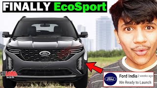 Finally Next Gen EcoSport Ready to Launch Rival Xuv300 Facelift 2024 [upl. by Michaeline581]