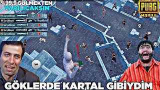 TAVALAYARAK MONTAJLADIM 😱 KANATLARIMDAN VURULDUM 😂 ALL STAR VURUŞLAR PUBG MOBİLE TROLL [upl. by Dreda586]