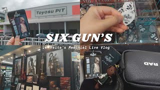 the Gazette HERESY LIMITED SIX GUNs Live Experience  Reitas Memorial Live Vlog [upl. by Reneta457]