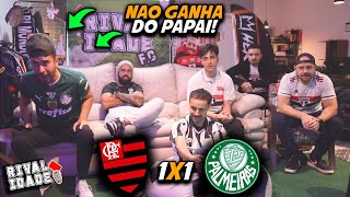 React Flamengo 1x1 Palmeiras  Melhores momentos  Gols  Brasileirão [upl. by Chrisse]