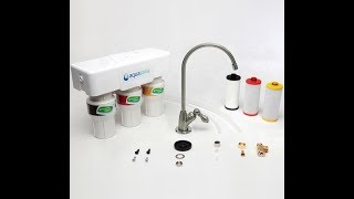 Aquasana 3 Stage Under Counter Drinking Water Filter System [upl. by Rednael]