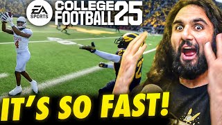 College Football 25  Gameplay First Look Reaction [upl. by Ellekcim]