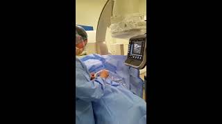 PICC insertion under Fluoroscopy Training Video [upl. by Arlene]