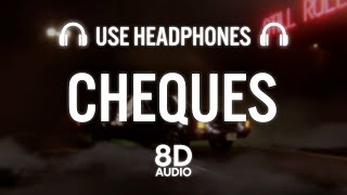 Shubh  Cheques 8D AUDIO [upl. by Enutrof]