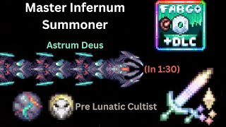 Astrum Deus Master Infernum Summoner In 130  Fargo Calamity DLC with infernum [upl. by Anselma]