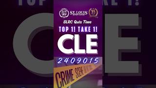 CLE Criminology Quiz Time 240915 music love edm top1take1 exam [upl. by Dadivitan]