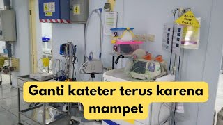 kateter mampet ganti 2 Minggu sekali [upl. by Atiram]