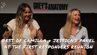 Best of Camilla Luddington and Jessica Capshaws panel at the First Responders Reunion in Paris [upl. by Christopher931]