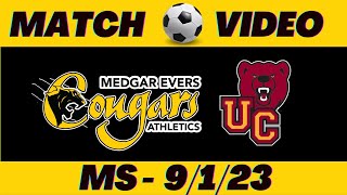 Medgar Evers College Mens Soccer vs Ursinus  September 1 2023 [upl. by Max]