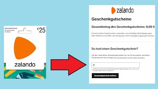 Zalando Gutschein Code einlösen Anleitung ✅ [upl. by Odlabso945]