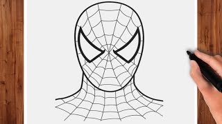 Come disegnare SPIDERMAN  Uomo Ragno [upl. by Swanson374]