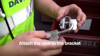 How to Fit a Lock to a Jobox [upl. by Anivle]