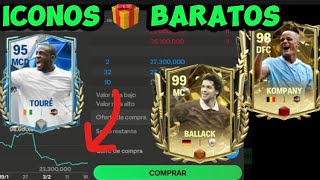 ICONOS PRIME CASI REGALADOS EN EL MERCADO APROVECHA FC MOBILE 24 [upl. by Alita]