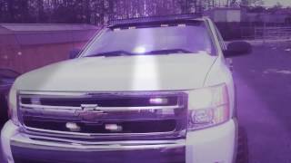 GLOBAL LED SOLUTION LLC  Chevy Silverado Emergency Light System for quotPaulding Quick Bailquot [upl. by Ahsini]