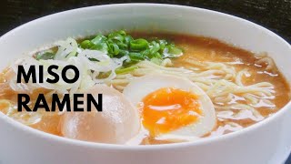 Recette de ramen japonais maison au miso [upl. by Oralee]