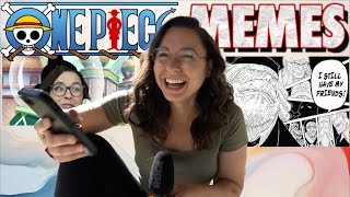 Reacting To One Piece Memes [upl. by Boyt]