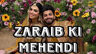 ZARAIB KI MEHENDI  Laraib lk  Zarnab Fatima  Jayzee Vlogs [upl. by Norrej943]