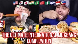 the ULTIMATE international mukbang compilation [upl. by Gilly827]