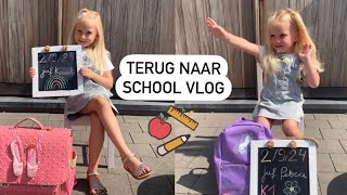 TERUG NAAR SCHOOL  EERSTE SCHOOLDAG  JORDY amp JOELYN [upl. by Hsac171]