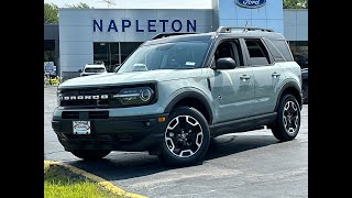 2024 Ford BroncoSport Outer Banks Libertyville Vernon hills Palatine Gurnee Niles IL [upl. by Enobe939]