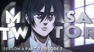 Mikasa season 4 part 2 episode 8 twixtor clips [upl. by Catina]