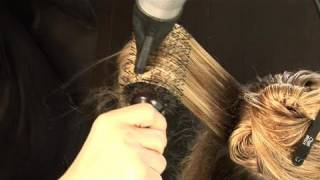 How To Use A Round Brush To Curl Your Hair [upl. by Mayhew69]