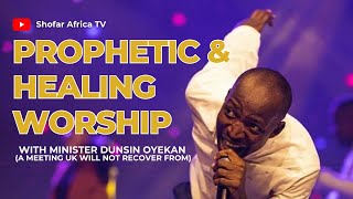 Prophetic amp Healing Worship with Minister Dunsin Oyekan Live  The Outpouring New York🔥🔥 [upl. by Atnwahsal]