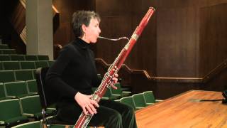 Producing staccato on bassoon [upl. by Drofdeb221]