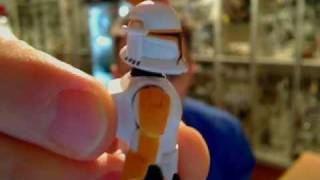 Star Wars Clone Wars Gearshift Clone Trooper HD Action Figure Review  wwwflyguynet [upl. by Micheil]