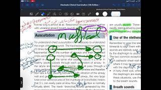 Auscultation to examination respiratory system [upl. by Attenyt654]