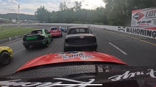 Mahoning Valley Speedway 71523 Make Up Hobby Stock Feature [upl. by Elrae487]