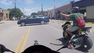 Stupid Crazy amp Angry People Vs Bikers   Bad Drivers Caught On Go Pro Ep123 [upl. by Noll371]