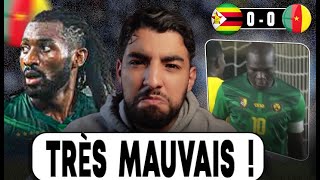 Le Cameroun vraiment MAUVAIS  Debrief Zimbabwe 0 vs 0 Cameroun Qualif CAN Maroc 2025 [upl. by Greenberg]