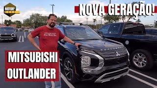 Novo Mitsubishi Outlander 2022 Modelo muito diferente do Brasileiro [upl. by Aeniah991]