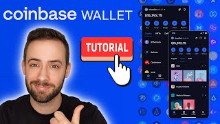 Coinbase WALLET Tutorial Full Walkthrough [upl. by Mellicent502]