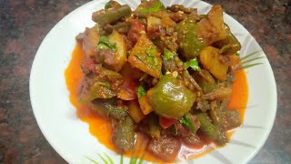 Crispy BHINDI ALOO Sabzi  Aloo Bhindi Masala Recipe [upl. by Daren]