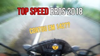 BROS 160 2018 deu 142kmh Será TOP SPEED  ROBSON MELO 🔥 13 [upl. by Bourke83]