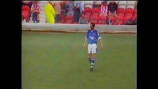 Matthew Etherington debuts as a 15 year old  Brentford 0 1 Peterborough  3rd May 1997 [upl. by Agler]