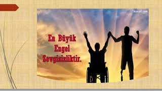 ENGELLİLİK SOSYOLOJİSİ BOZUKLUK SAKATLIK VE ENGELLİLİK [upl. by Langdon]