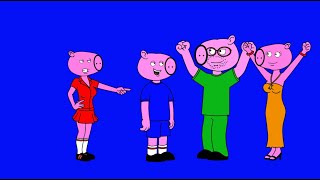 George Pig Changes the Familys look backUngrounded DISOWNED [upl. by Felise206]