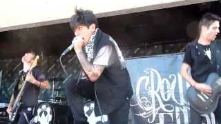 Crown the Empire  Memories of A Broken Heart  Live 8313 Vans Warped Tour [upl. by Oguh352]